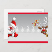 Weihnachtskarte Postkarte (Vorne/Hinten)