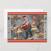 Weihnachtskarte Postkarte (Vorne/Hinten)