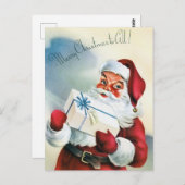 Weihnachtskarte Postkarte (Vorne/Hinten)