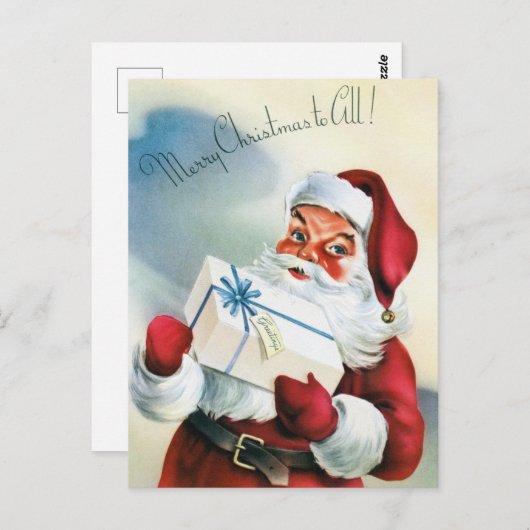 Weihnachtskarte Postkarte (Vorne/Hinten)