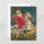 Weihnachtskarte Postkarte (Vorne/Hinten)