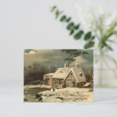 Weihnachtskarte Postkarte (Stehend Vorderseite)