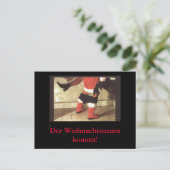 Weihnachtskarte Postkarte (Stehend Vorderseite)