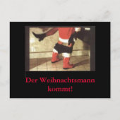 Weihnachtskarte Postkarte (Vorderseite)