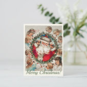 Weihnachtskarte Postkarte (Stehend Vorderseite)