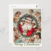 Weihnachtskarte Postkarte (Vorne/Hinten)