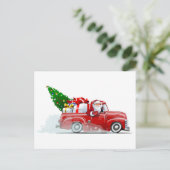 Weihnachtskarte Postkarte (Stehend Vorderseite)