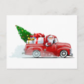 Weihnachtskarte Postkarte (Vorderseite)