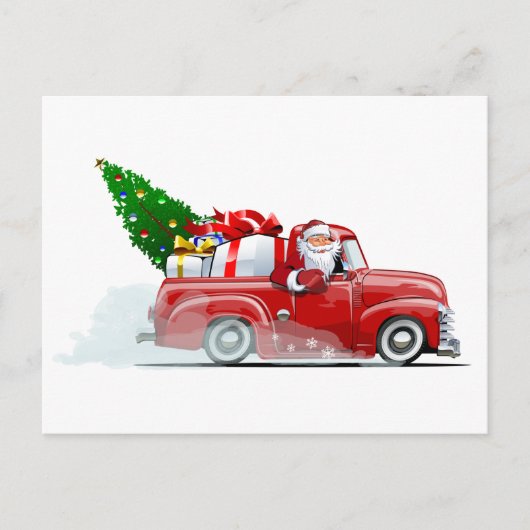 Weihnachtskarte Postkarte (Vorderseite)