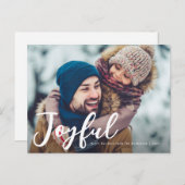 Weihnachtskarte Postkarte (Vorne/Hinten)