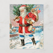 Weihnachtskarte Postkarte (Vorderseite)