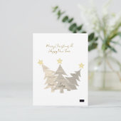 Weihnachtskarte Postkarte (Stehend Vorderseite)