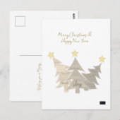 Weihnachtskarte Postkarte (Vorne/Hinten)