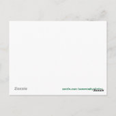 Weihnachtskarte Postkarte (Rückseite)