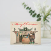 Weihnachtskarte Postkarte (Stehend Vorderseite)