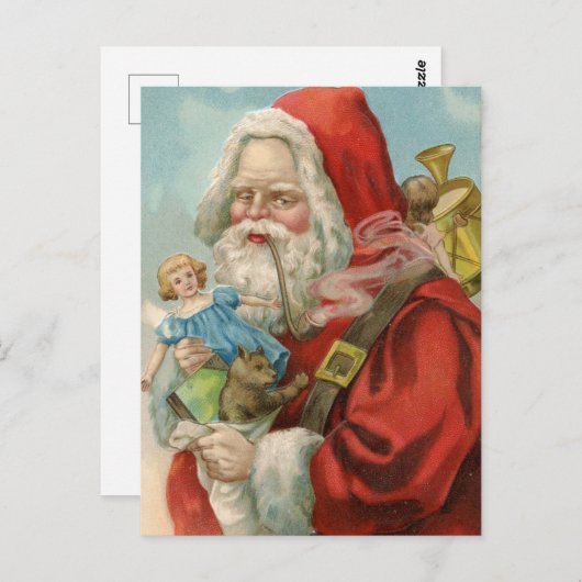 Weihnachtskarte Postkarte (Vorne/Hinten)