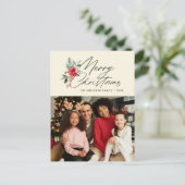 Weihnachtskarte Postkarte (Stehend Vorderseite)