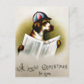 Weihnachtskarte Postkarte (Vorderseite)