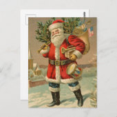 Weihnachtskarte Postkarte (Vorne/Hinten)