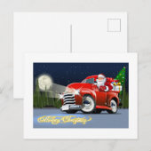 Weihnachtskarte Postkarte (Vorne/Hinten)