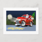 Weihnachtskarte Postkarte (Vorderseite)