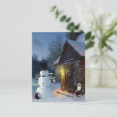 Weihnachtskarte Postkarte (Stehend Vorderseite)