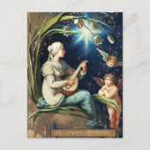 Weihnachtskarte Postkarte (Vorderseite)