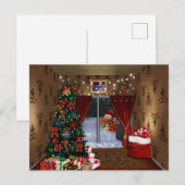 Weihnachtskarte Postkarte (Vorne/Hinten)