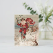 Weihnachtskarte Postkarte (Stehend Vorderseite)