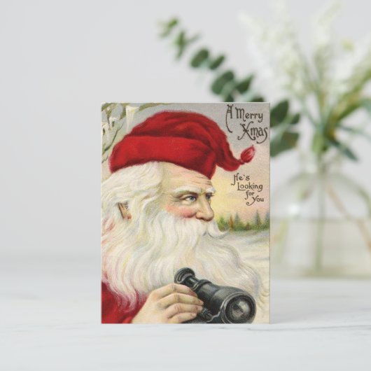 Weihnachtskarte Postkarte (Stehend Vorderseite)