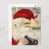 Weihnachtskarte Postkarte (Vorne/Hinten)