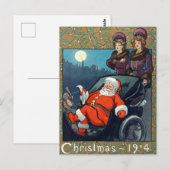 Weihnachtskarte Postkarte (Vorne/Hinten)