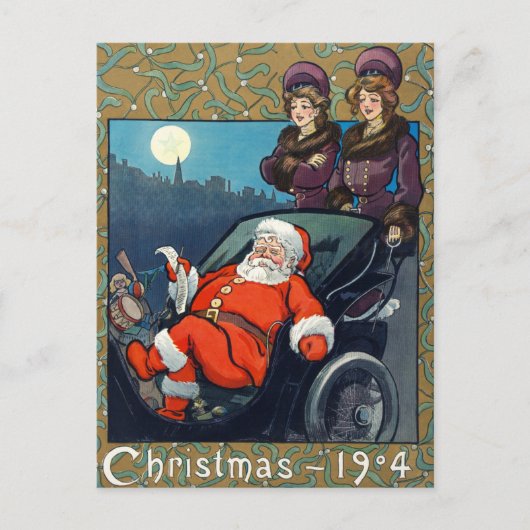 Weihnachtskarte Postkarte (Vorderseite)