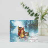 Weihnachtskarte Postkarte (Stehend Vorderseite)