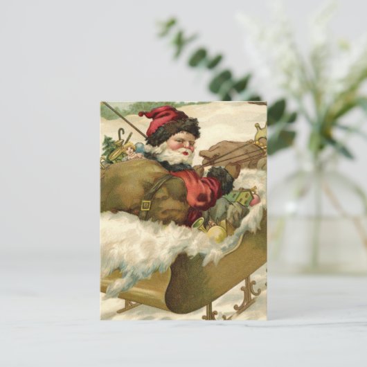 Weihnachtskarte Postkarte (Stehend Vorderseite)