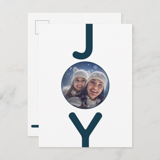 Weihnachtskarte Postkarte (Vorne/Hinten)