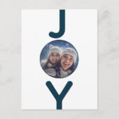 Weihnachtskarte Postkarte (Vorderseite)