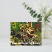 Weihnachtskarte Postkarte (Stehend Vorderseite)