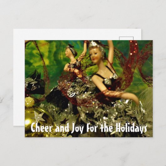 Weihnachtskarte Postkarte (Vorne/Hinten)