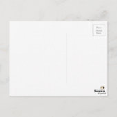 Weihnachtskarte Postkarte (Rückseite)