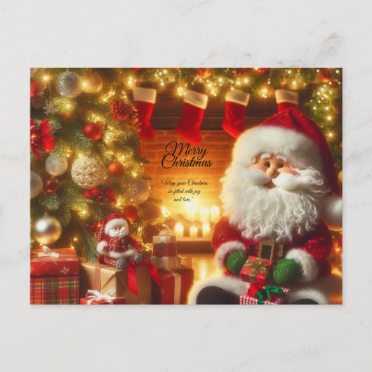 Weihnachtskarte postkarte (Vorderseite)