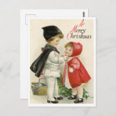 Weihnachtskarte Postkarte (Vorne/Hinten)