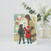 Weihnachtskarte Postkarte (Stehend Vorderseite)