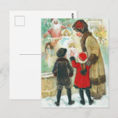Weihnachtskarte Postkarte (Vorne/Hinten)