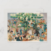 Weihnachtskarte Postkarte (Vorne/Hinten)