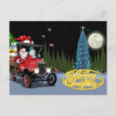 Weihnachtskarte Postkarte (Vorderseite)