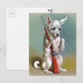 Weihnachtskarte Postkarte (Vorne/Hinten)