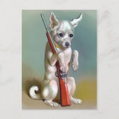 Weihnachtskarte Postkarte (Vorderseite)