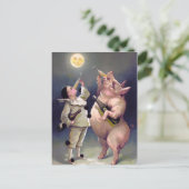 Weihnachtskarte Postkarte (Stehend Vorderseite)