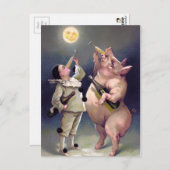 Weihnachtskarte Postkarte (Vorne/Hinten)